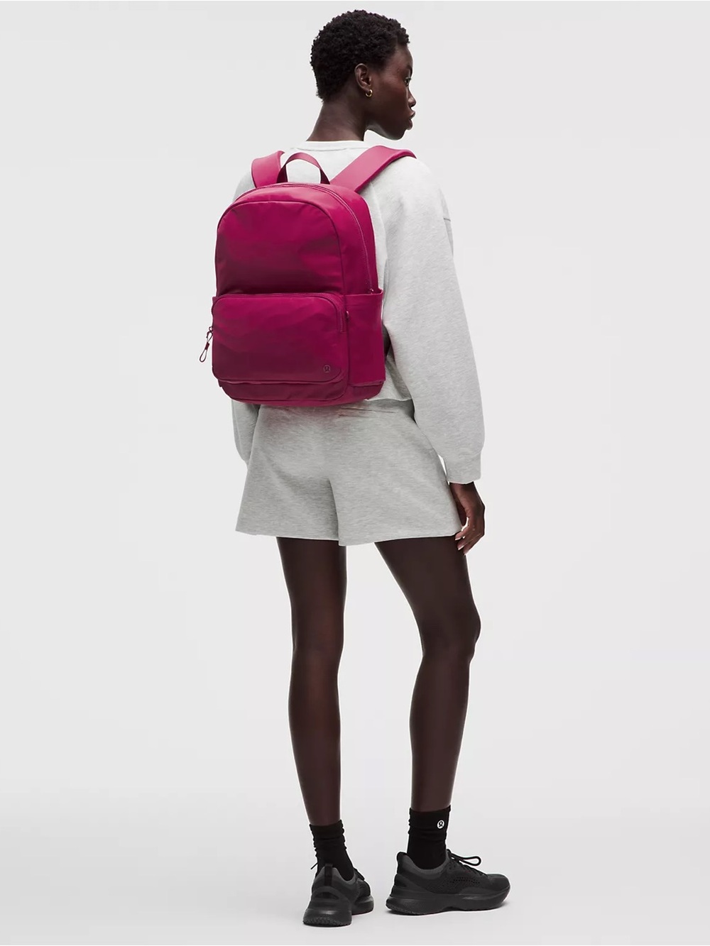 Lululemon Everywhere Backpack 22L- Raspberry Rave/Wacky Khaki - Picture 2 of 5